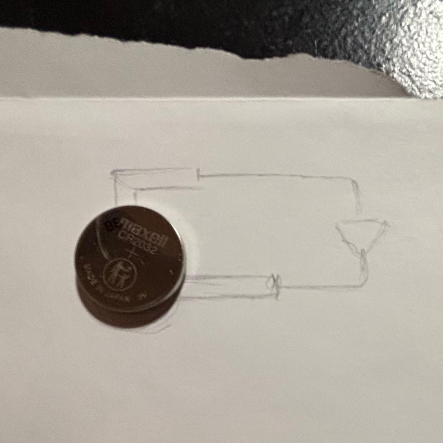 Step 2 of the 7th Circuit(identify where the battery will be)