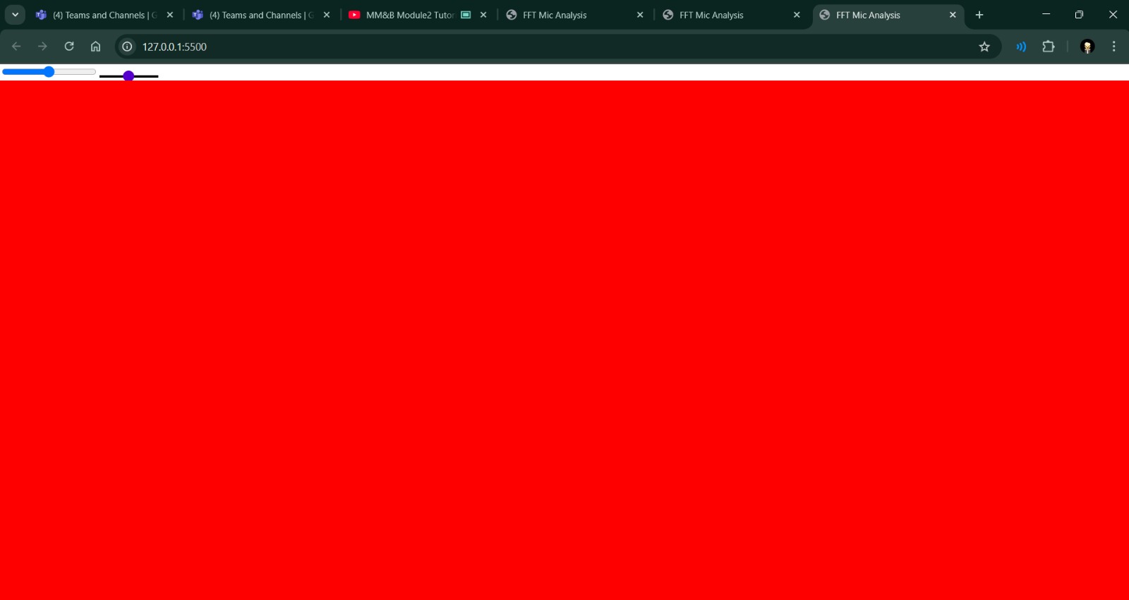 Javascript visual & auditory exploration 6
