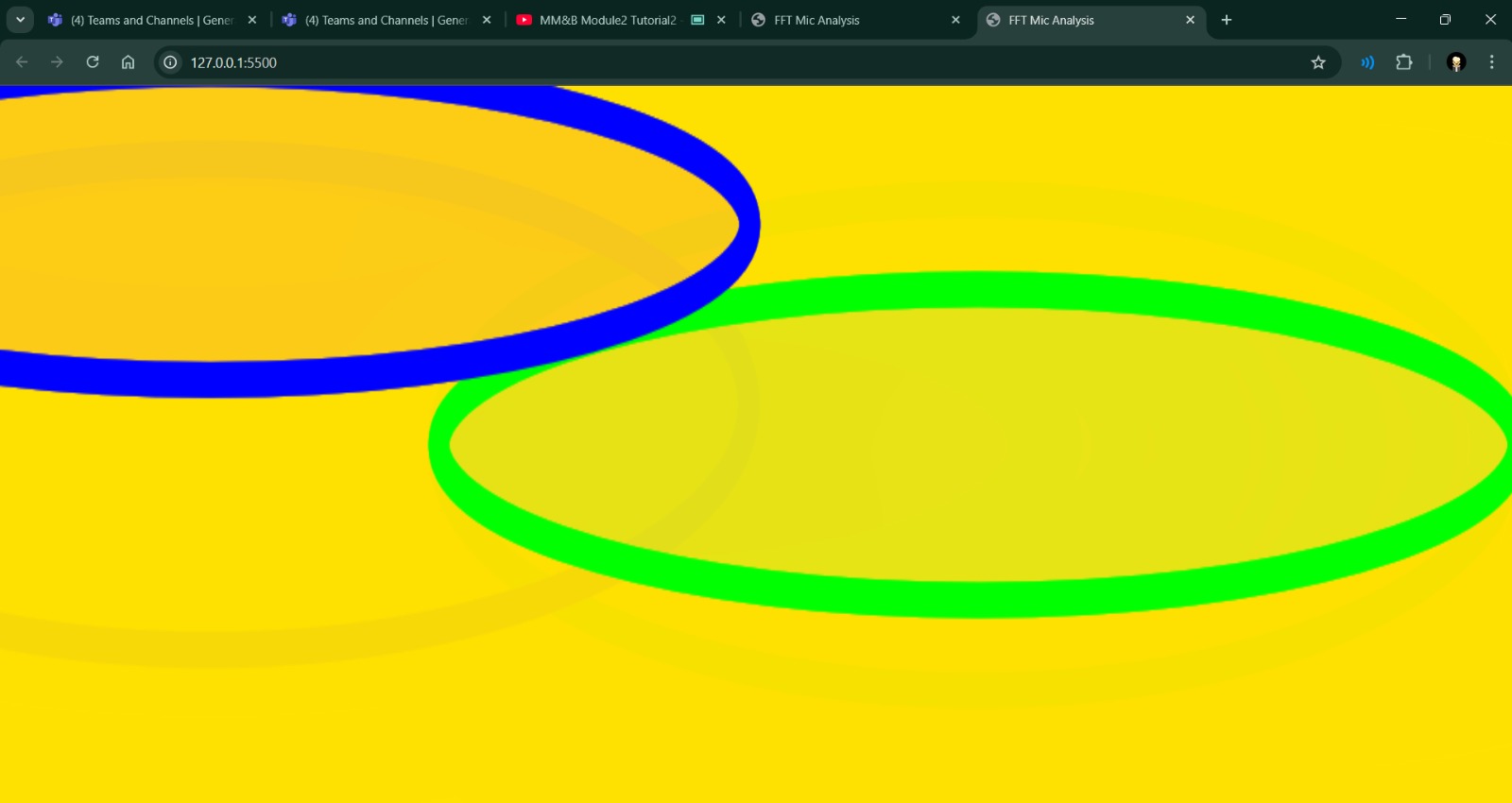 Javascript visual & auditory exploration 8