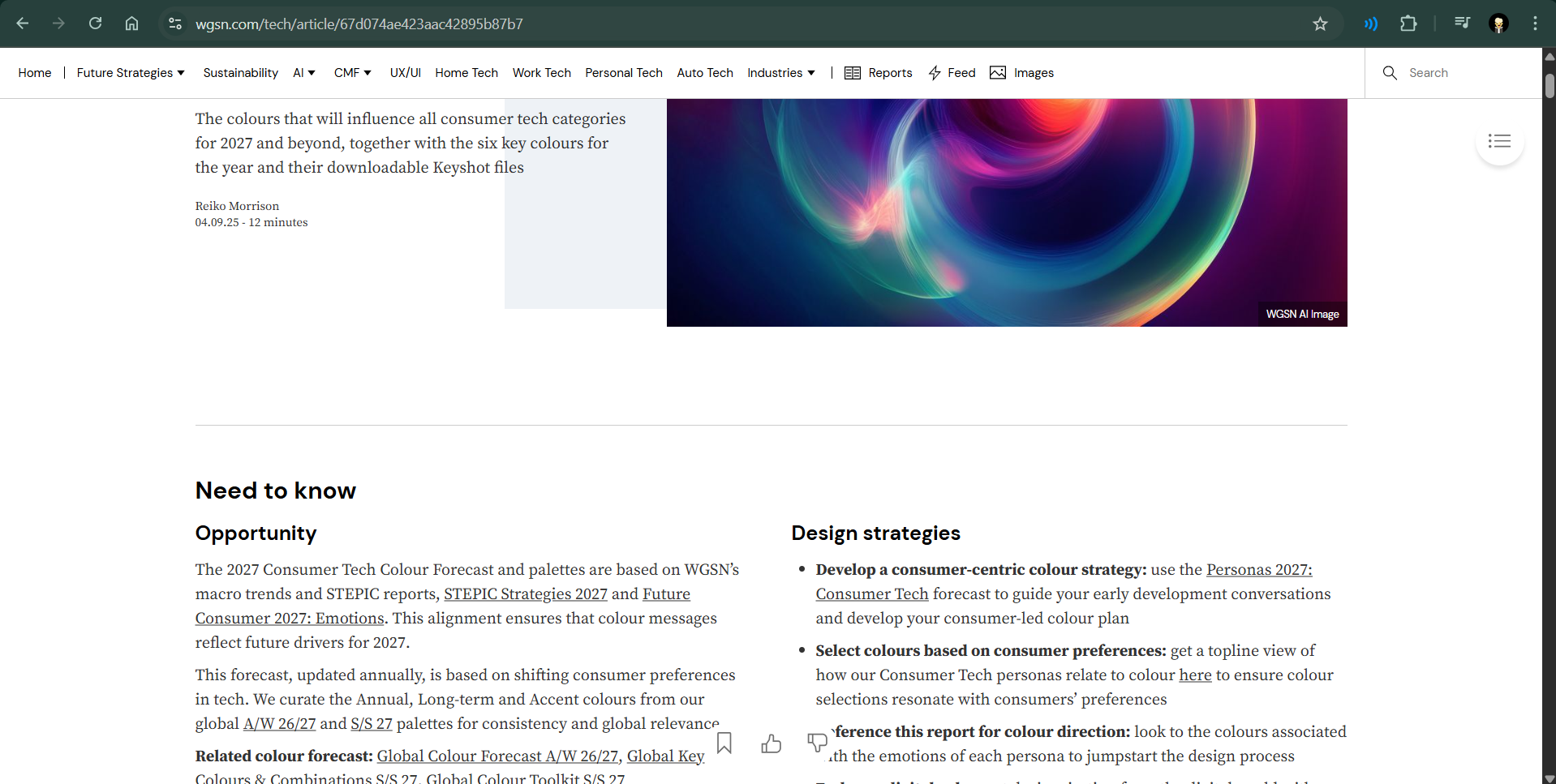 Consumer Research topic 2
